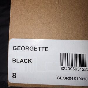 Georgette Steve Madden Black Boots